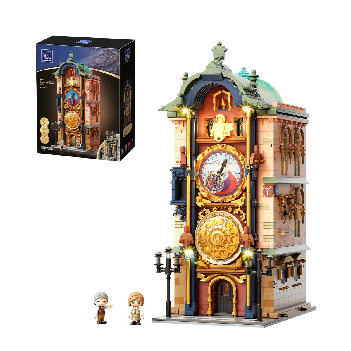 PAN TASY Horloge Astronomique de Prague, bâtiment modulaire pour Adultes