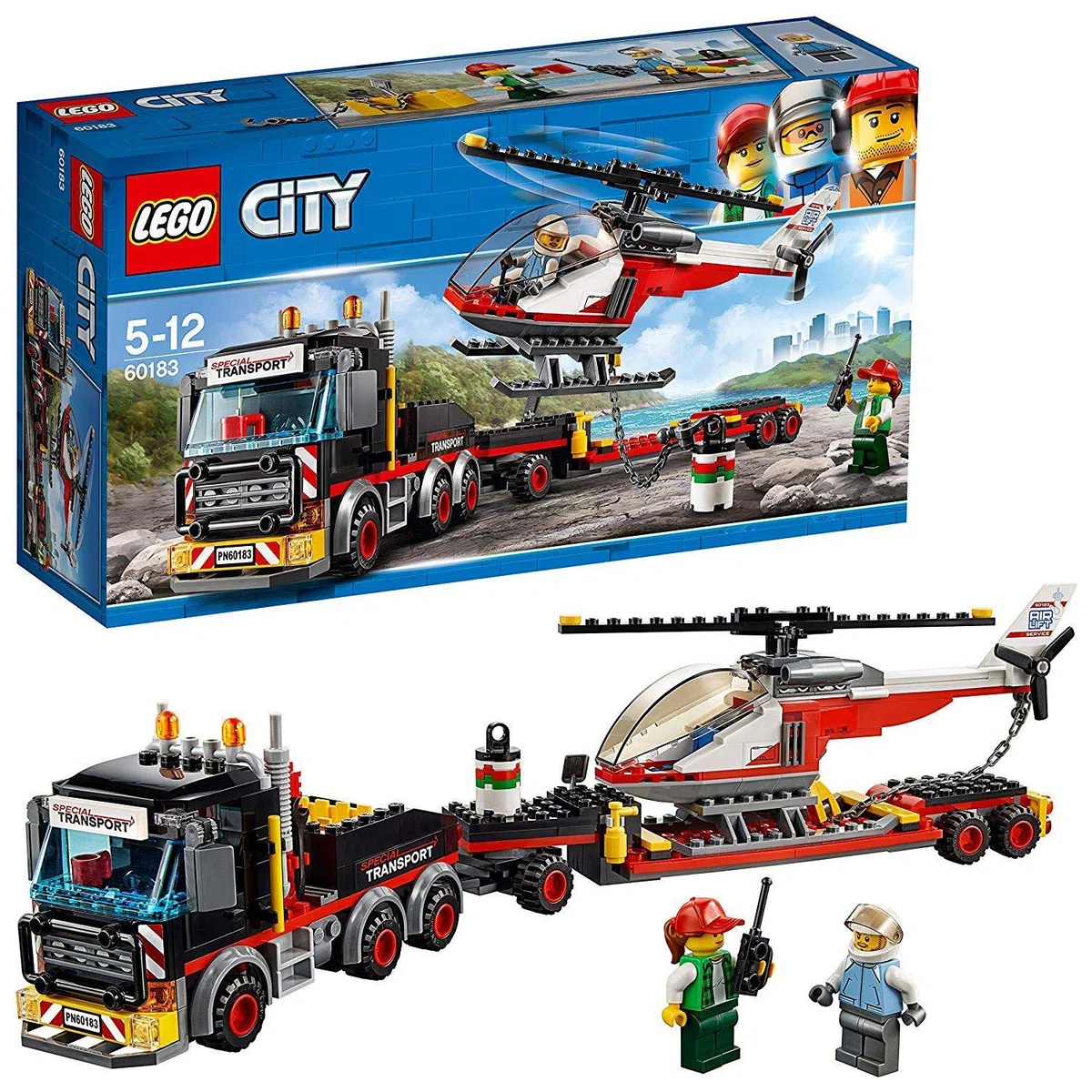 Lego - Transporteur D'Hélico City, 60183