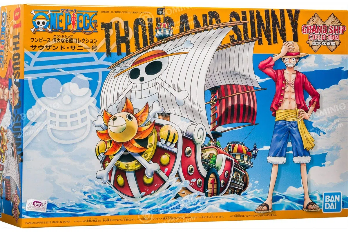 BANDAI SPIRITS One Piece Maquette Grand Ship Collection Thousand Sunny 15cm