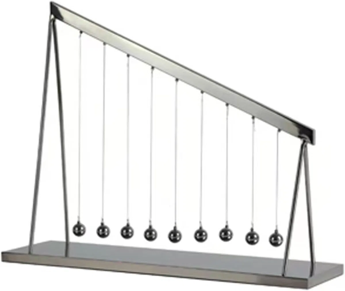 Grands Newtons Cradle 10 Balles d'équilibre en métal