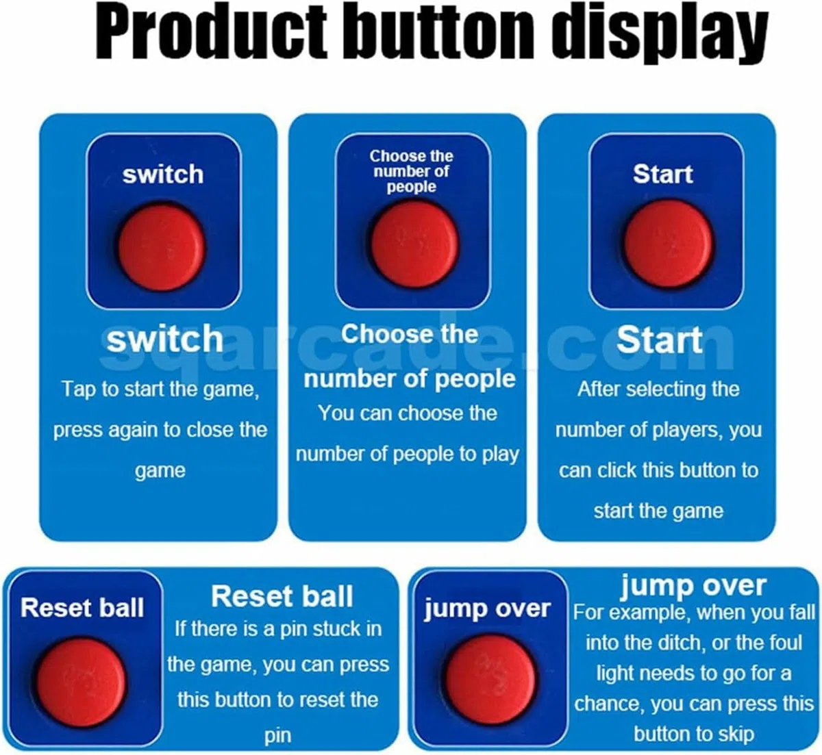 Bowling Set Kids, Bowling Chest pour La Maison, Le Jeu Électronique De Bowling, La Console De Jeu De Sport De Bowling Intérieur, Réinitialisation Automatique/Éclairage/Simulation Sound Effet