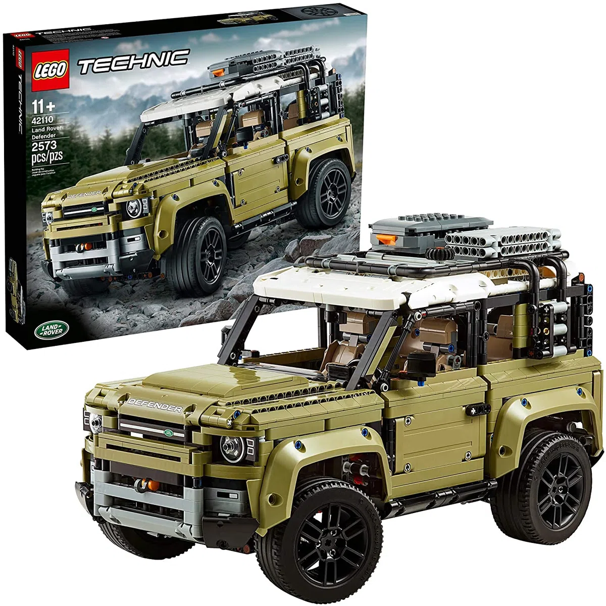 Land Rover Lego Technic 42110 Defender 90, SUV de Luxe et 4x4 (2573 pièces)