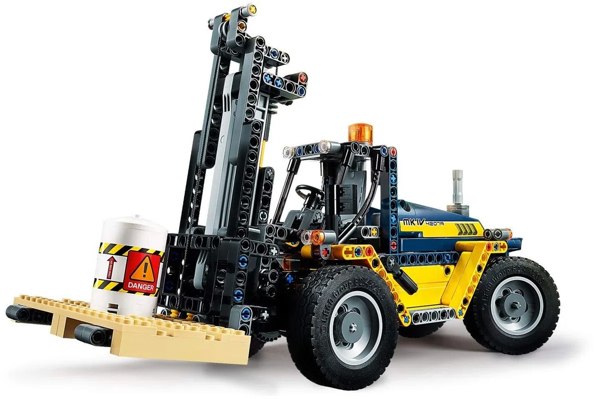 LEGO®-Technic Le chariot élévateur Jeu Garçon et Fille 9 Ans et Plus, Jeu de Construction, 592 Pièces 42079