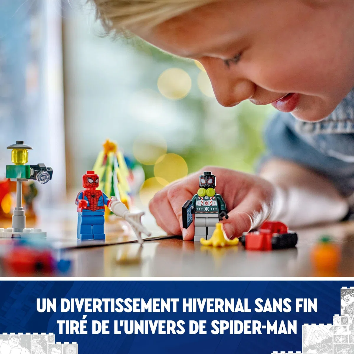 LEGO Marvel Calendrier de l’Avent Spider-Man 2024 pour Enfants - Petits Modèles de Super-Héros à Construire - Cadeau de Noël Amusant à Offrir aux Garçons et Filles de 7 Ans et Plus 76293