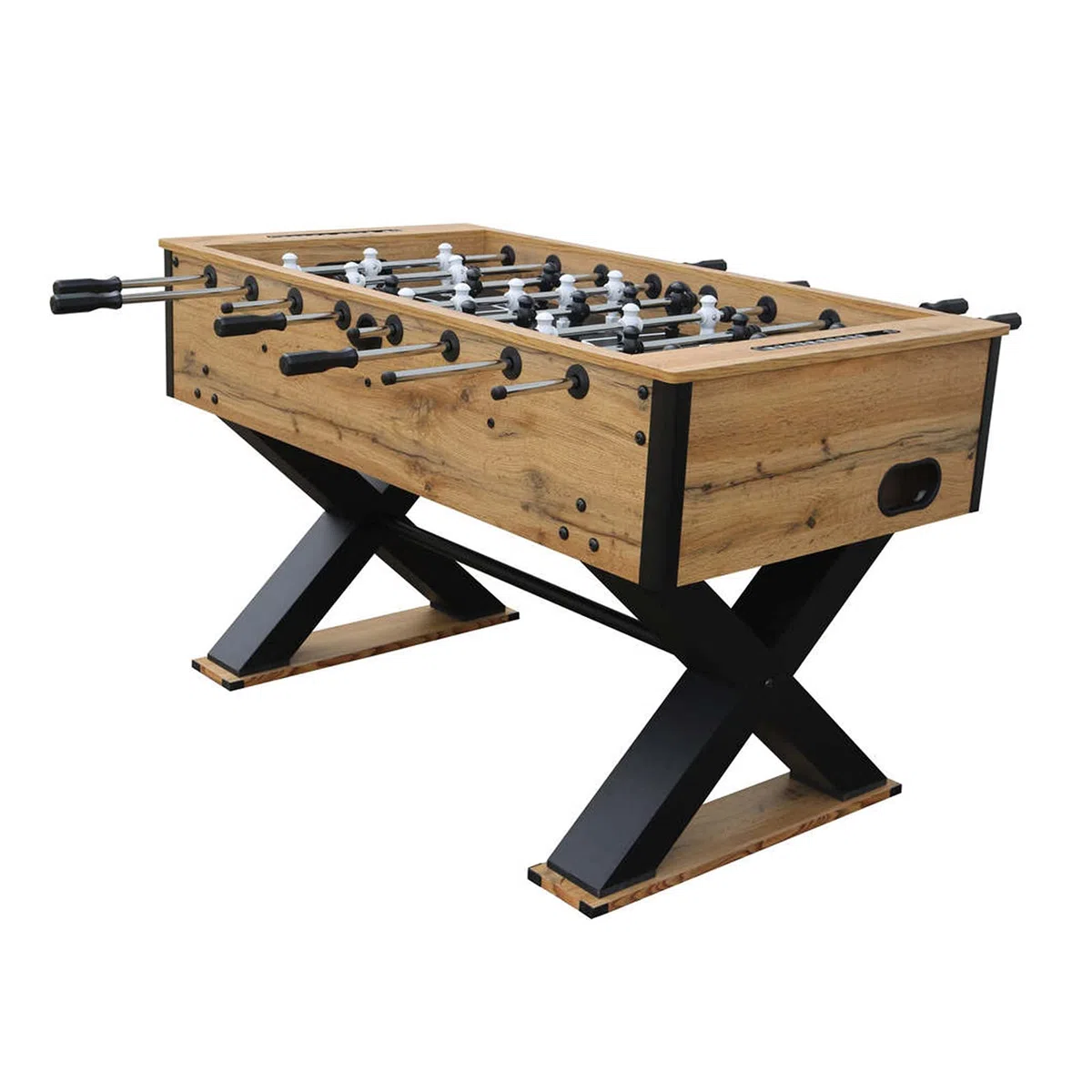 Générique Baby-Foot 55'', Table de Football Classique pour Jeux de Bar et Tournois, pour Enfants et Adultes, Table de Baby-Foot résistante