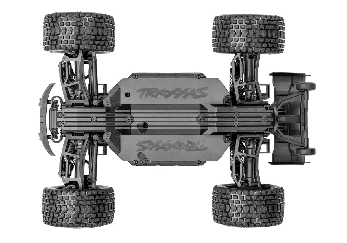 TRAXXAS MINI-XRT 3S-Power 4x4 Orange 1/16 Monster Truck RTR Brushless, Pièces HD avec 2S Lipo/Chargeur